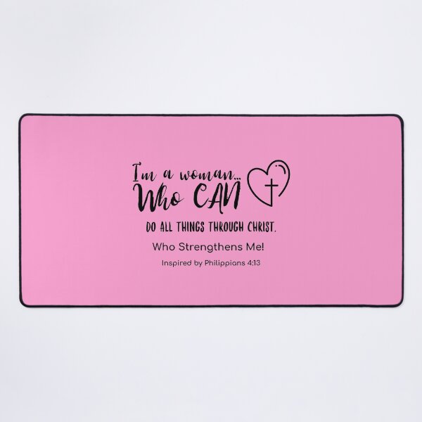 Item preview,  I'm A Woman Who Can Do All Things Through Christ | Philippians 4:13 Christian designed and sold by kjson1.