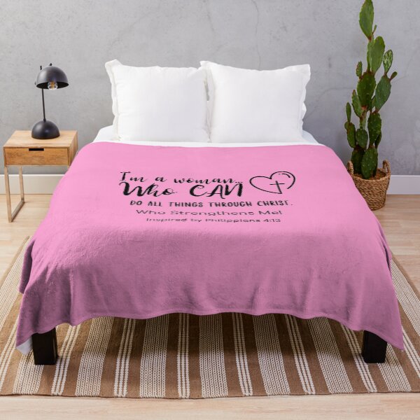 Item preview,  I'm A Woman Who Can Do All Things Through Christ | Philippians 4:13 Christian designed and sold by kjson1.