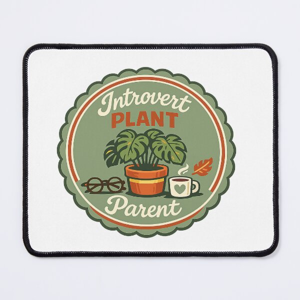 Item preview, Introvert Plant Parent Vintage Badge designed and sold by armandooliveira.