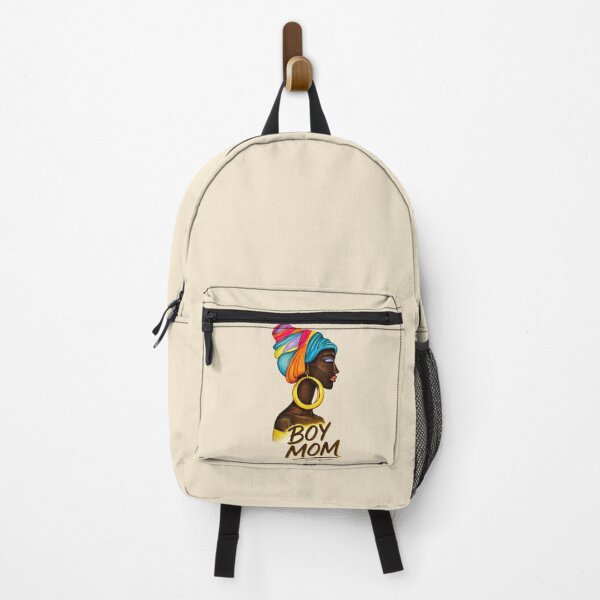 Item preview, BOY MOM | Black African Portrait | Afro Style Art by Lana Swan designed and sold by Baroness Swan.