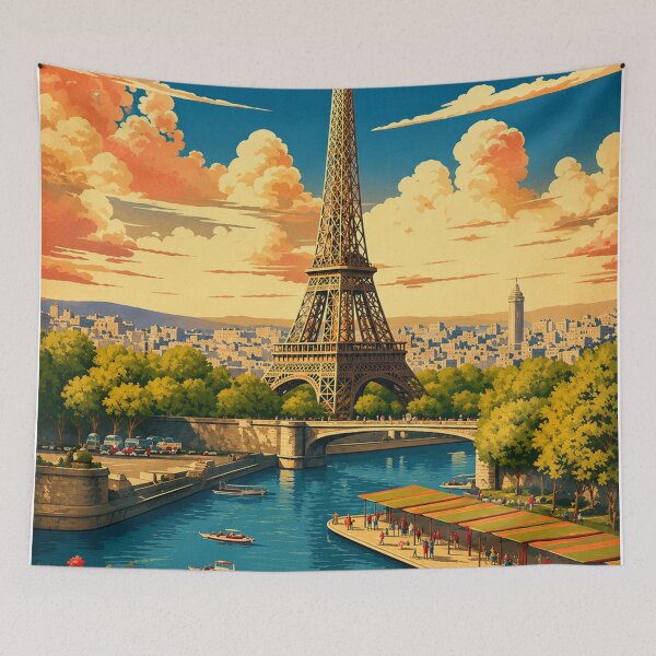 Item preview, Vintage travel Paris designed and sold by RyanEmanuele.