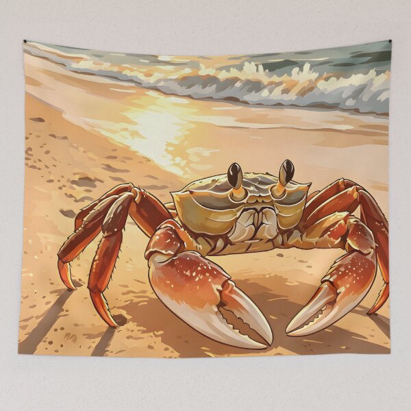 Item preview, golden ocean adventure vintage nature wall art designed and sold by Spirit of Siam.