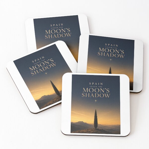 Item preview, Spain Under The Moon's Shadow | Celestial Eclipse Art designed and sold by Print Loft.