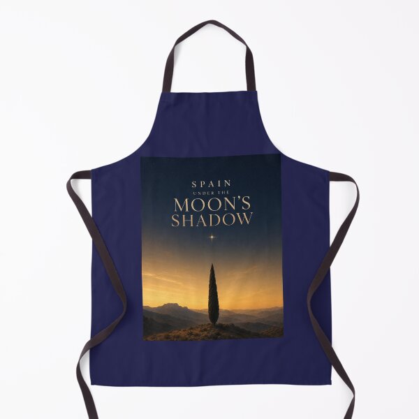 Item preview, Spain Under The Moon's Shadow | Celestial Eclipse Art designed and sold by Print Loft.