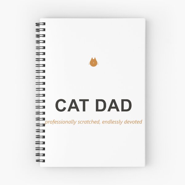 Item preview, Cat Dad — Professionally Scratched, Endlessly Devoted designed and sold by Athena Design Co..