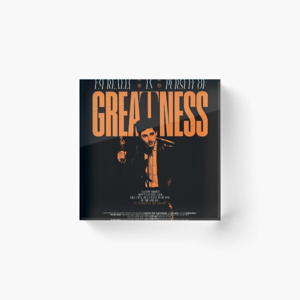 Item preview, Timothee Greatness Speech Poster designed and sold by gringoods.