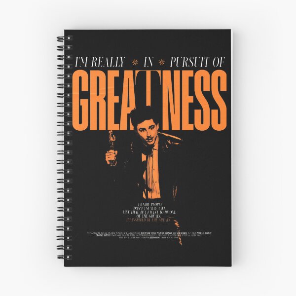 Item preview, Timothee Greatness Speech Poster designed and sold by gringoods.