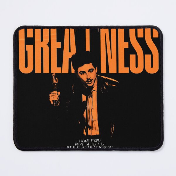 Item preview, Timothee Greatness Speech Poster designed and sold by gringoods.