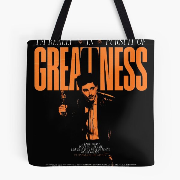 Item preview, Timothee Greatness Speech Poster designed and sold by gringoods.