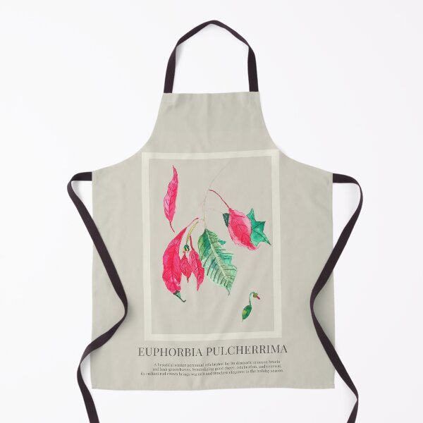 Item preview, Vintage Botanical Poinsettia Watercolor designed and sold by ElizabethCoelho.
