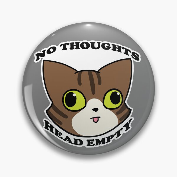 Item preview, No Thoughts(Brown Tux) designed and sold by DecorativeCats.