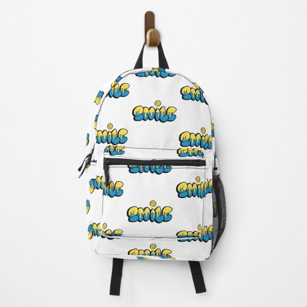 Item preview, Smile Drip Graffiti Street Art Yellow Blue Melted Smiley designed and sold by Jo Graphics.