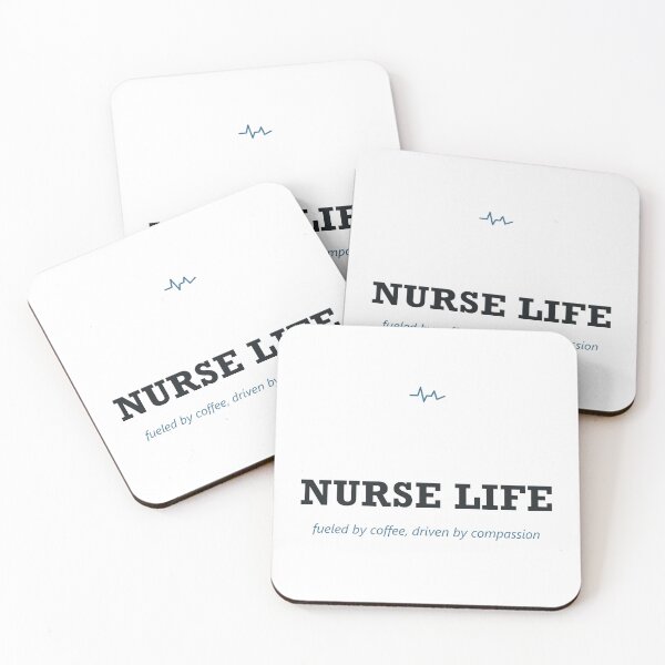 Item preview, Nurse Life — Fueled By Coffee, Driven By Compassion designed and sold by Athena Design Co..