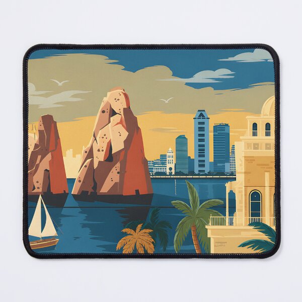 Item preview, Vintage Travel Beirut Poster designed and sold by RyanEmanuele.