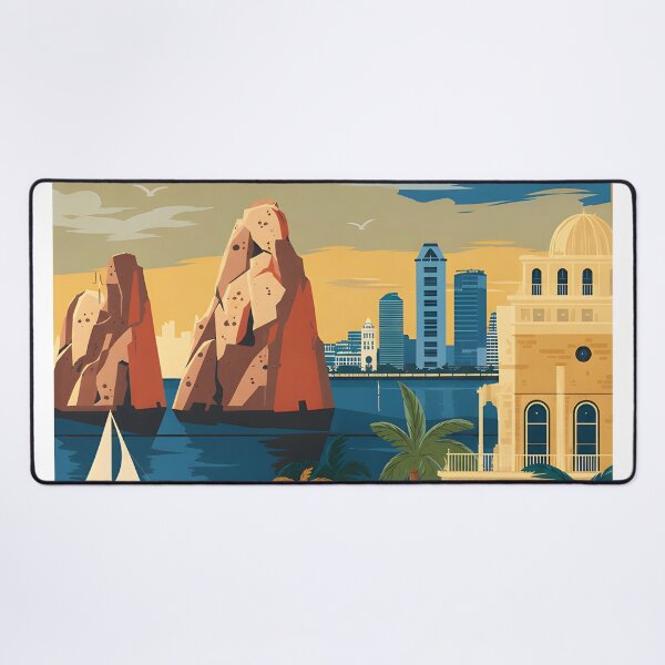 Item preview, Vintage Travel Beirut Poster designed and sold by RyanEmanuele.