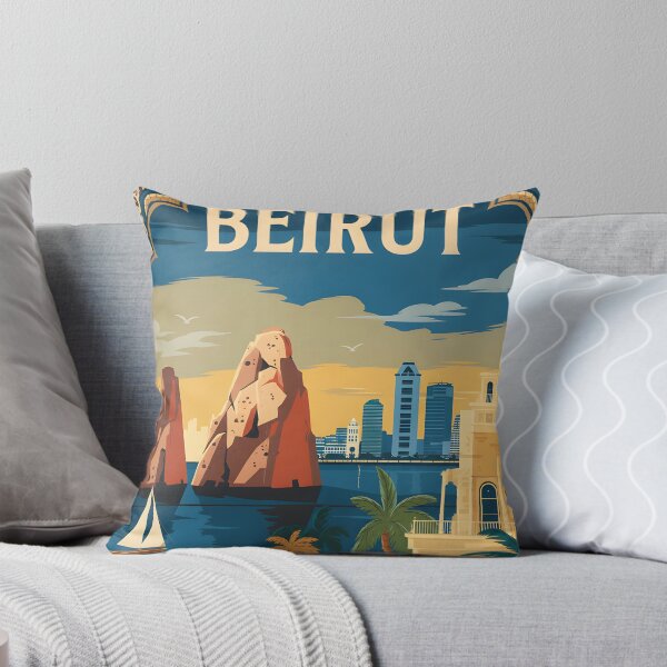 Item preview, Vintage Travel Beirut Poster designed and sold by RyanEmanuele.