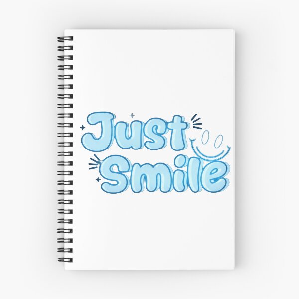 Item preview, Just Smile Cute Typography  Design designed and sold by WISDOMCHARLES.