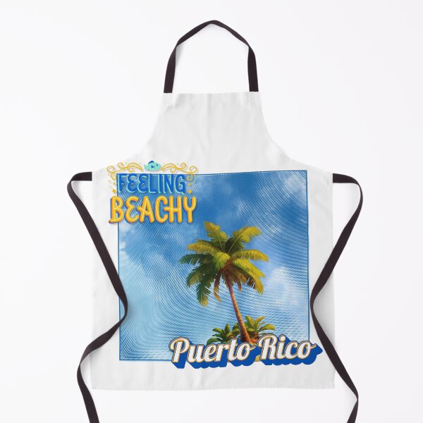 Item preview, Feeling Beachy Puerto Rico - Retro Halftone Palm Tree Design designed and sold by DonnaRaine.