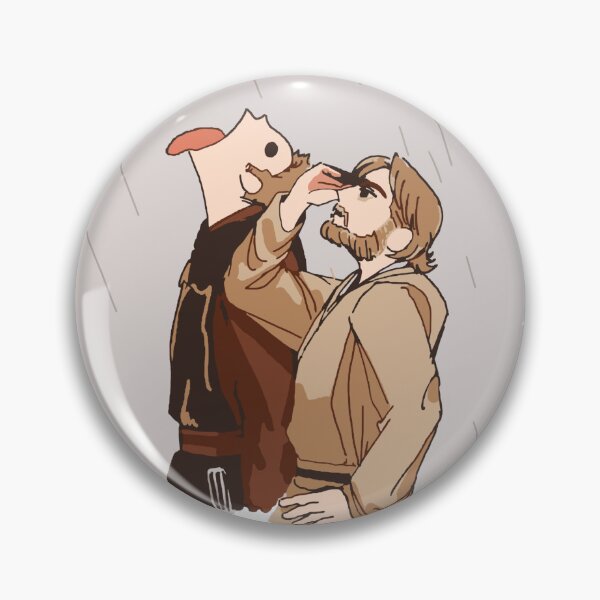 Item preview, Goofy Anakin Drinking Rain | Obi-Wan Watching | Funny Star Wars Meme Art designed and sold by DawnColony.