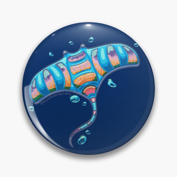 Item preview, Magical Manta Ray -- Ray designed and sold by KrystalBStudios.