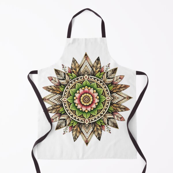 Item preview, Bohemian Floral Garden Mandala designed and sold by Nature in Focus.