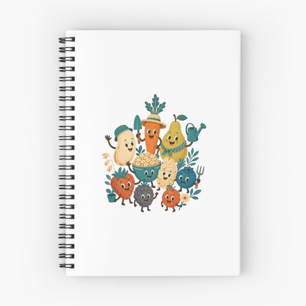 Item preview, Colorful High Fiber Food Art and Healthy Whole Foods Illustration designed and sold by AMICO77.