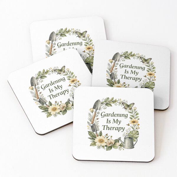 Item preview, Gardening Is My Therapy  Funny Gardening Vintage Garden designed and sold by AleksandraJac05.