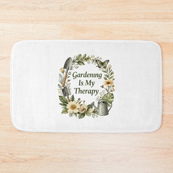Item preview, Gardening Is My Therapy  Funny Gardening Vintage Garden designed and sold by AleksandraJac05.