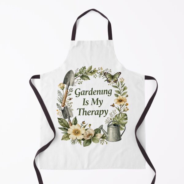 Item preview, Gardening Is My Therapy Funny Gardening Vintage Garden designed and sold by AleksandraJac05.