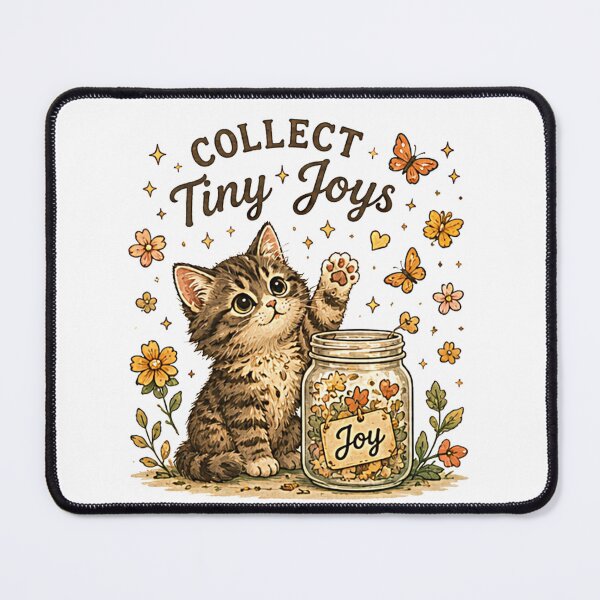 Item preview, Collect Tiny Joys | Cute cat designed and sold by Spark Cottage.