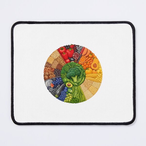 Item preview, Colorful High Fiber Food Art and Healthy Whole Foods Illustration designed and sold by AMICO77.