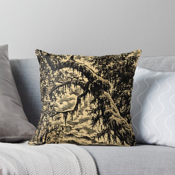 Item preview,  Mossy Redwoods Forest | Linocut Nature designed and sold by Linoluca.