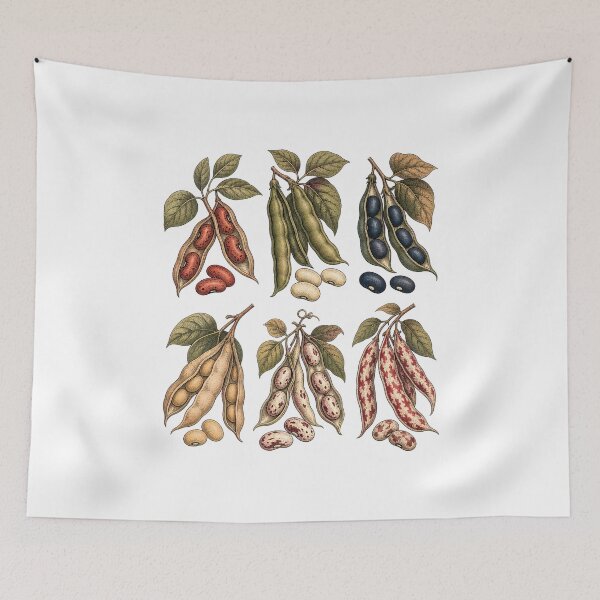 Item preview, Colorful High Fiber Food Art and Healthy Whole Foods Illustration designed and sold by AMICO77.