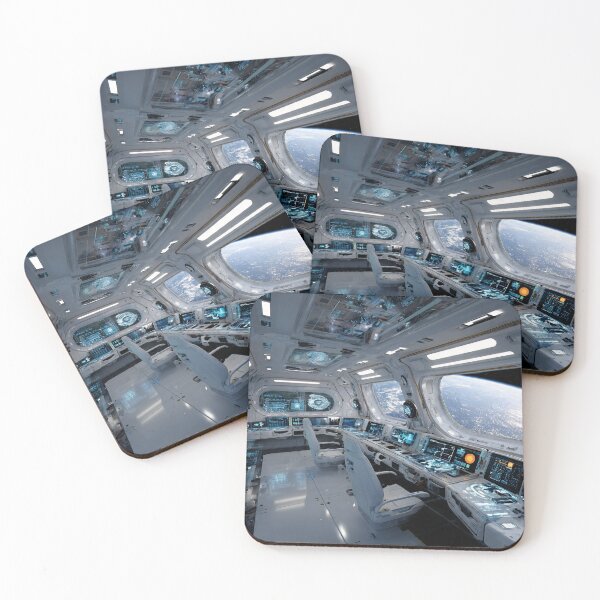 Item preview, Space Station Cockpit  designed and sold by AwesomeDigiShop.