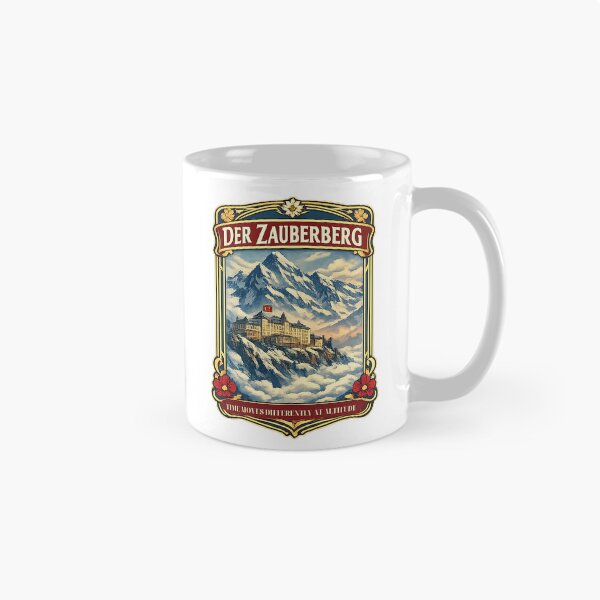 Item preview, Der Zauberberg — Time Moves Differently at Altitude designed and sold by Past in Threads.