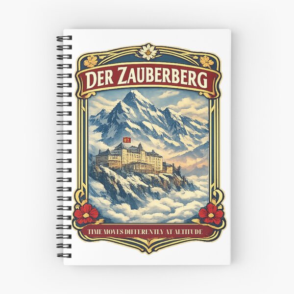 Item preview, Der Zauberberg — Time Moves Differently at Altitude designed and sold by Past in Threads.