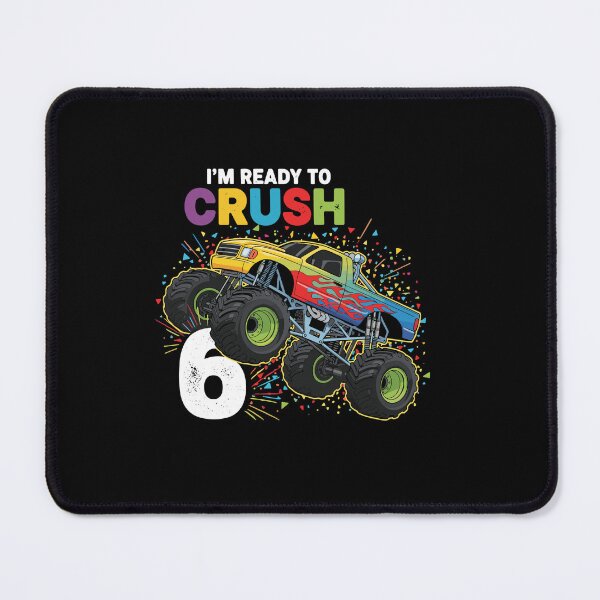 Item preview, I'm Ready To Crush 6 Monster Truck Birthday Six Year Old Kids designed and sold by PopStars1993.