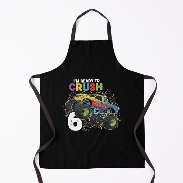 Item preview, I'm Ready To Crush 6 Monster Truck Birthday Six Year Old Kids designed and sold by PopStars1993.