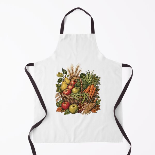 Item preview, Colorful High Fiber Food Art and Healthy Whole Foods Illustration designed and sold by AMICO77.
