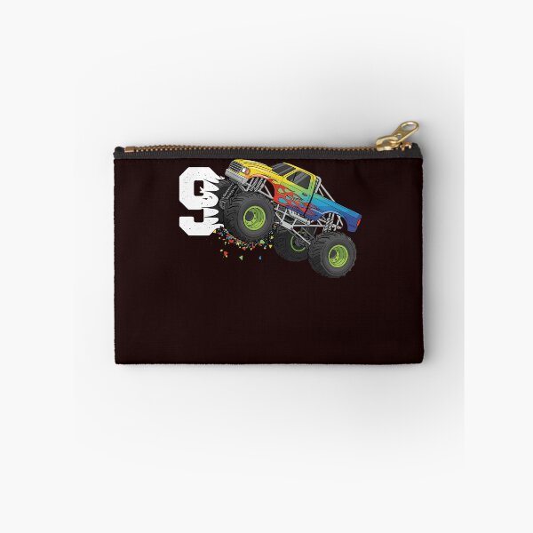 Item preview, 9 Monster Truck Ninth Birthday Nine Year Old designed and sold by PopStars1993.