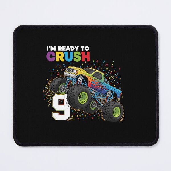 Item preview, I'm Ready To Crush 9th Birthday Monster Truck Boy designed and sold by PopStars1993.