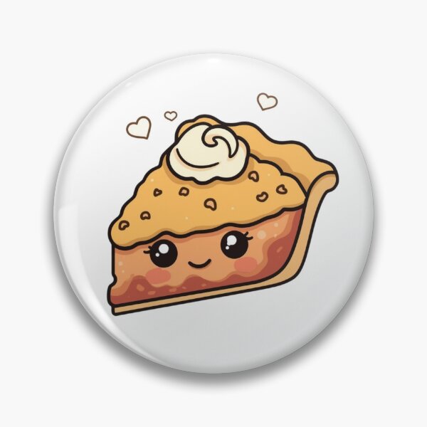 Item preview, Cute Kawaii Pumpkin Pie Slice Art designed and sold by Uniquely Yours.