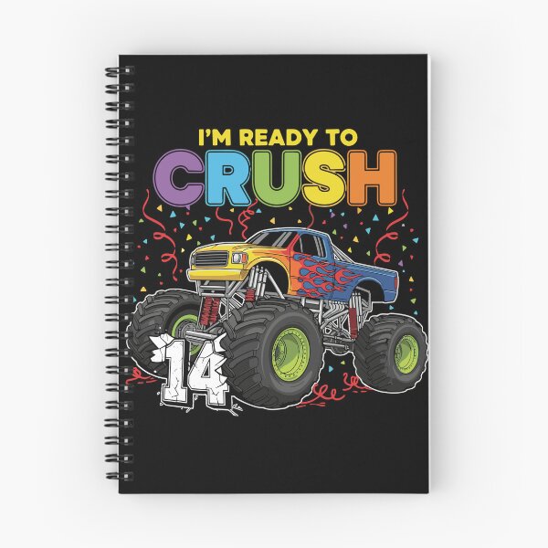 Item preview, I'm Ready To Crush 14th Birthday Monster Truck Boy designed and sold by PopStars1993.
