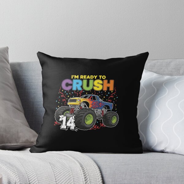Item preview, I'm Ready To Crush 14th Birthday Monster Truck Boy designed and sold by PopStars1993.