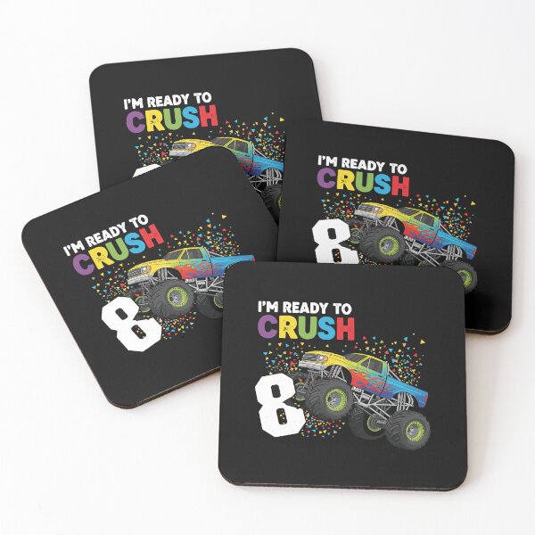 Item preview, I'm Ready To Crush 8 Eight Birthday Monster Truck Celebration designed and sold by PopStars1993.