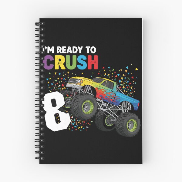 Item preview, I'm Ready To Crush 8 Eight Birthday Monster Truck Celebration designed and sold by PopStars1993.
