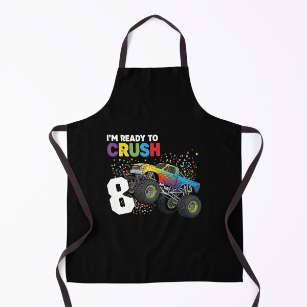 Item preview, I'm Ready To Crush 8 Eight Birthday Monster Truck Celebration designed and sold by PopStars1993.