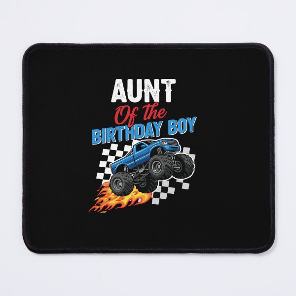 Item preview, Aunt Of The Birthday Boy Monster Truck Nephew Party designed and sold by PopStars1993.