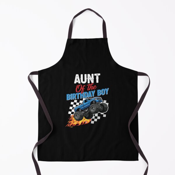 Item preview, Aunt Of The Birthday Boy Monster Truck Nephew Party designed and sold by PopStars1993.