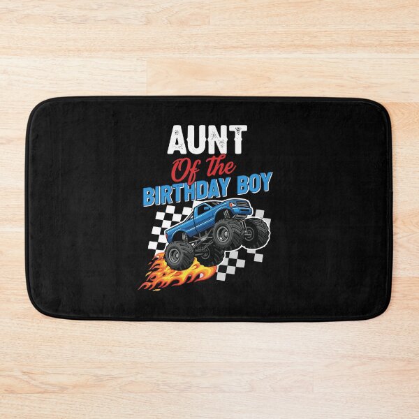 Item preview, Aunt Of The Birthday Boy Monster Truck Nephew Party designed and sold by PopStars1993.